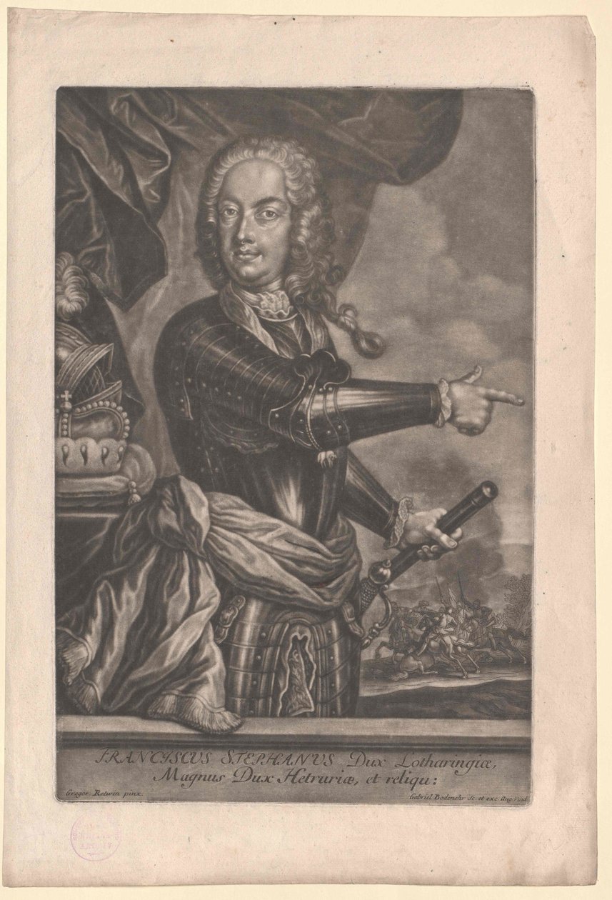 Tysk-romerske kejsaren Franciskus I av Artist Unknown