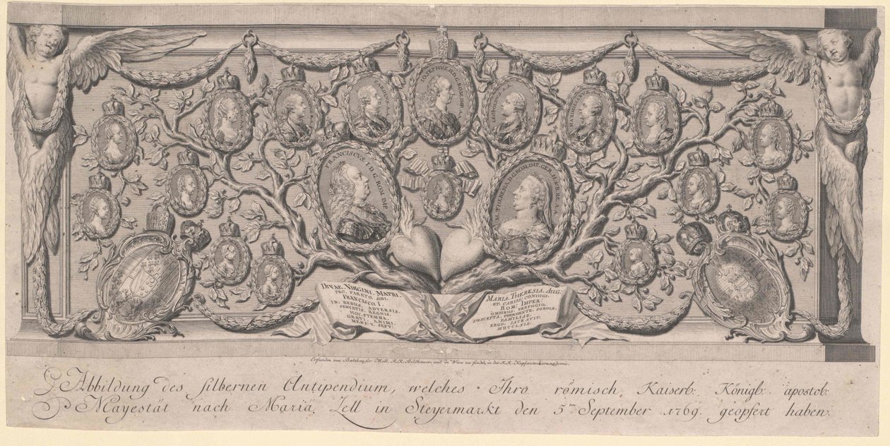 Tysk-romerske kejsaren Franciskus I av Artist Unknown