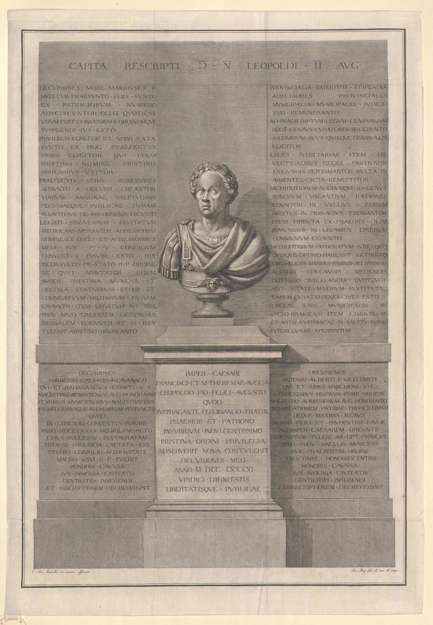 Tysk-romerske kejsaren Leopold II av Artist Unknown