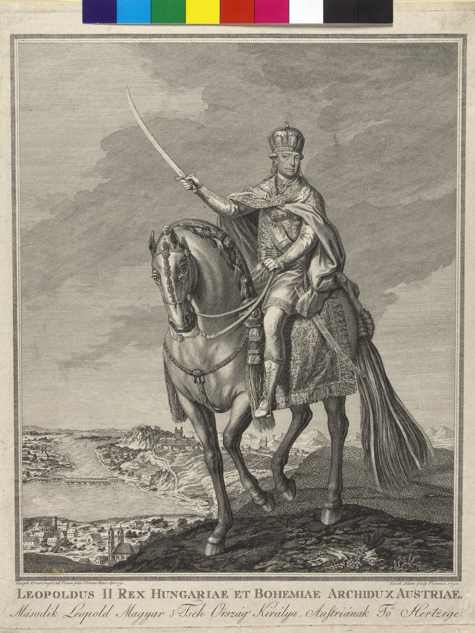 Tysk-romerske kejsaren Leopold II av Artist Unknown