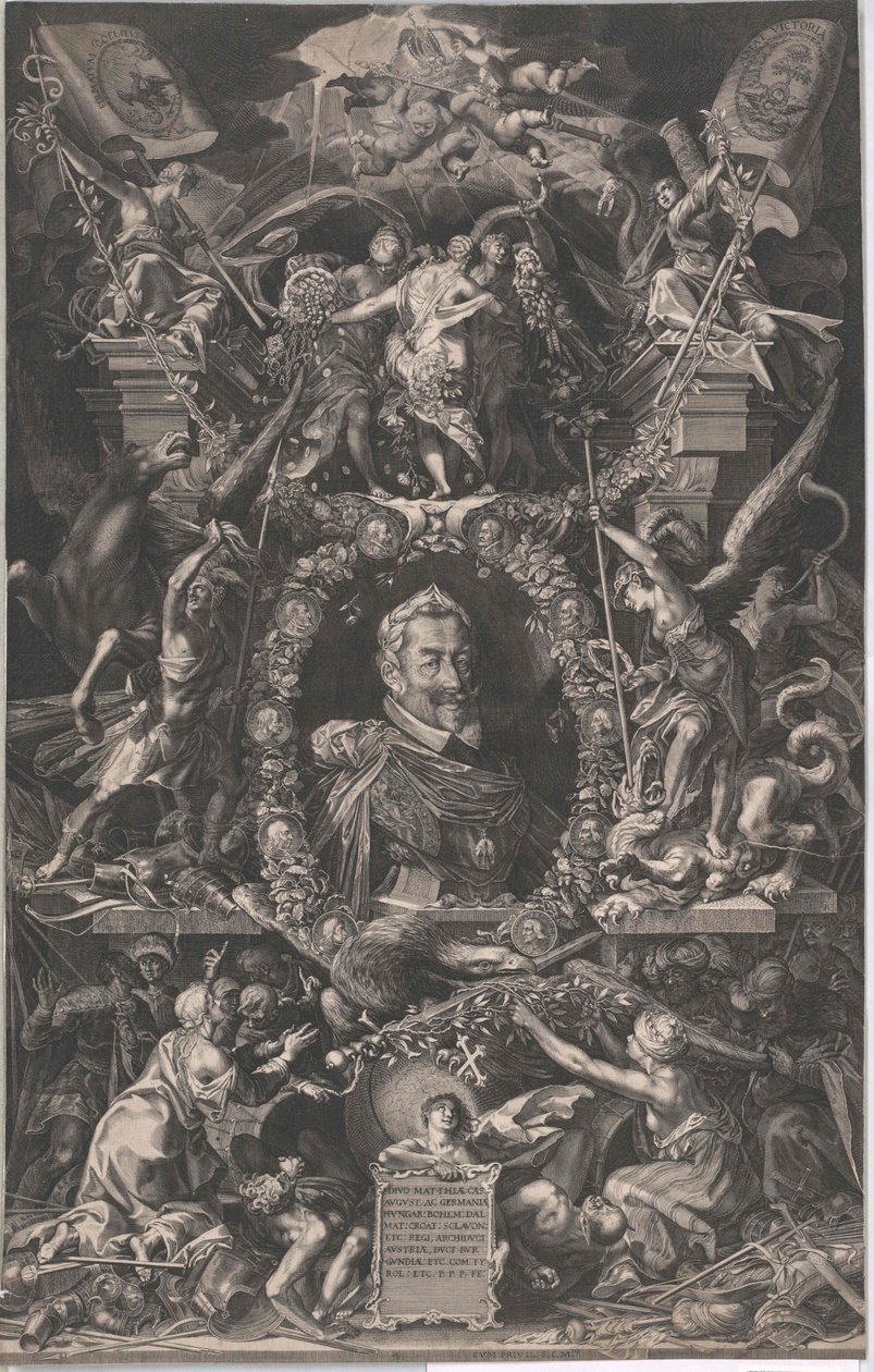 Tysk-romerske kejsaren Matteus I av Artist Unknown