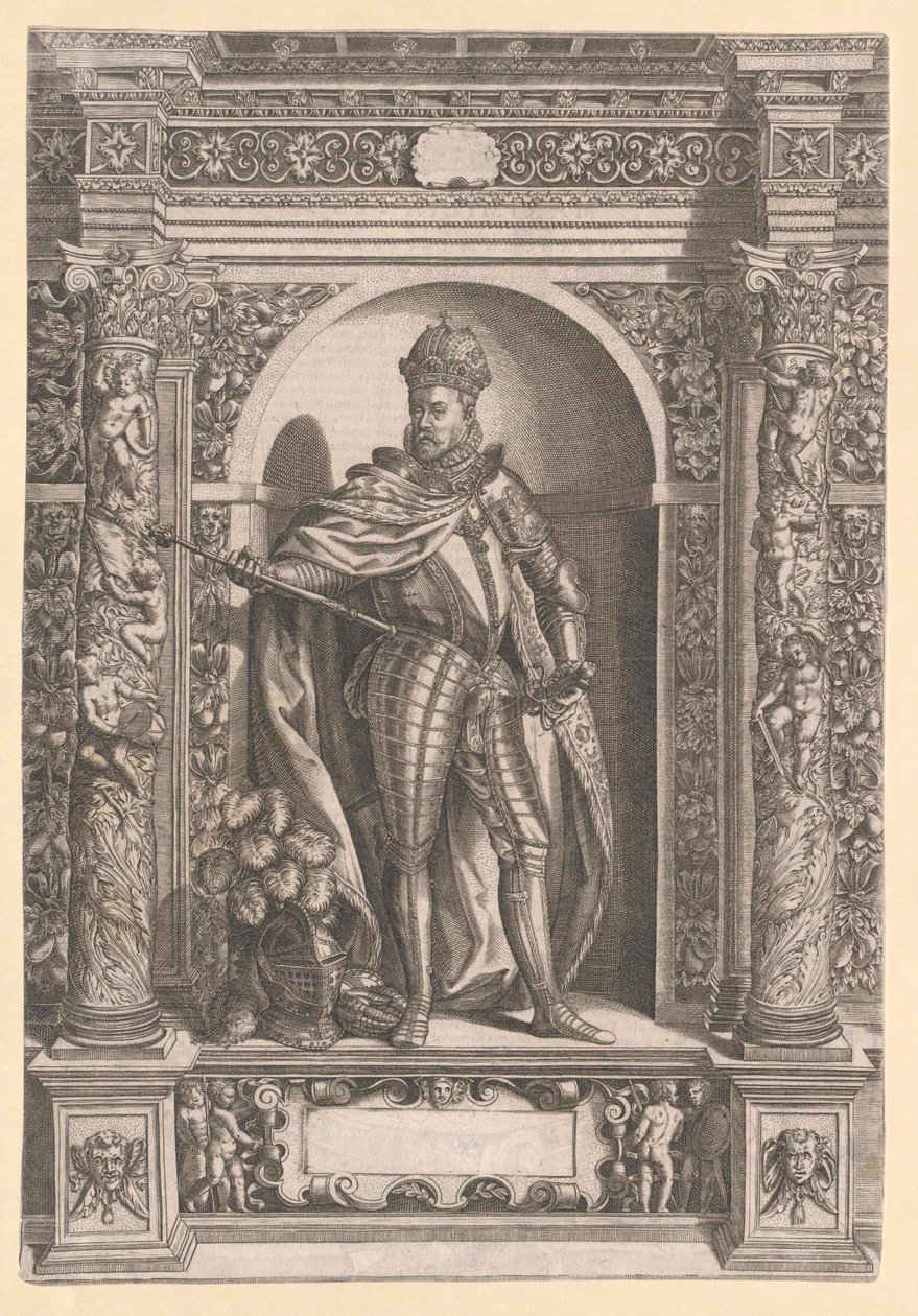Tysk-romerska kejsaren Maximilian II av Artist Unknown