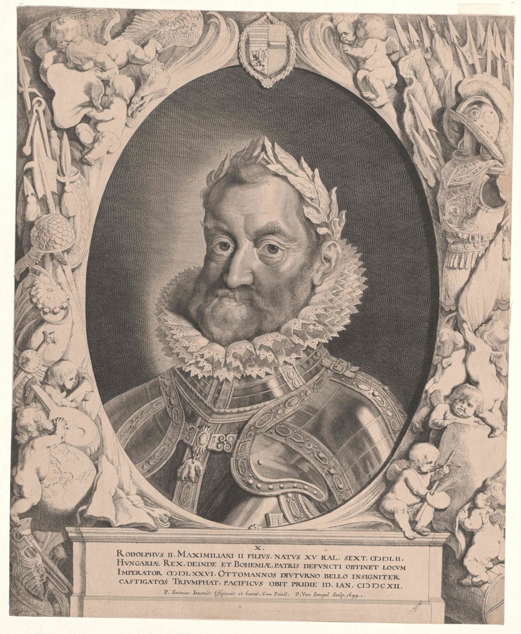 Tysk-romerske kejsaren Rudolf II av Artist Unknown