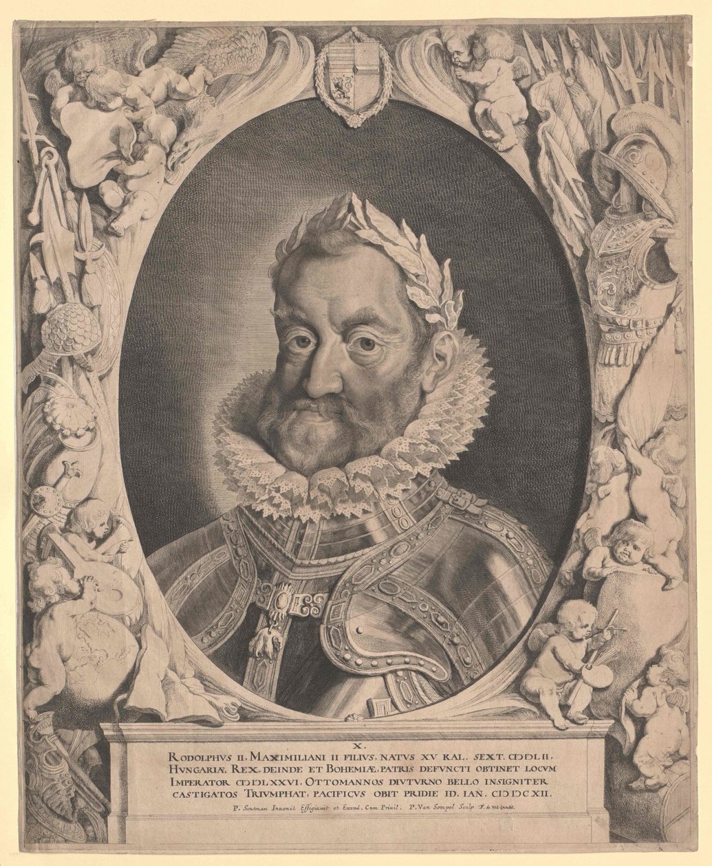 Tysk-romerske kejsaren Rudolf II av Artist Unknown