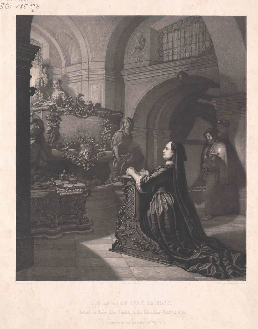 Heliga romerska kejsarinnan Maria Theresia av Artist Unknown