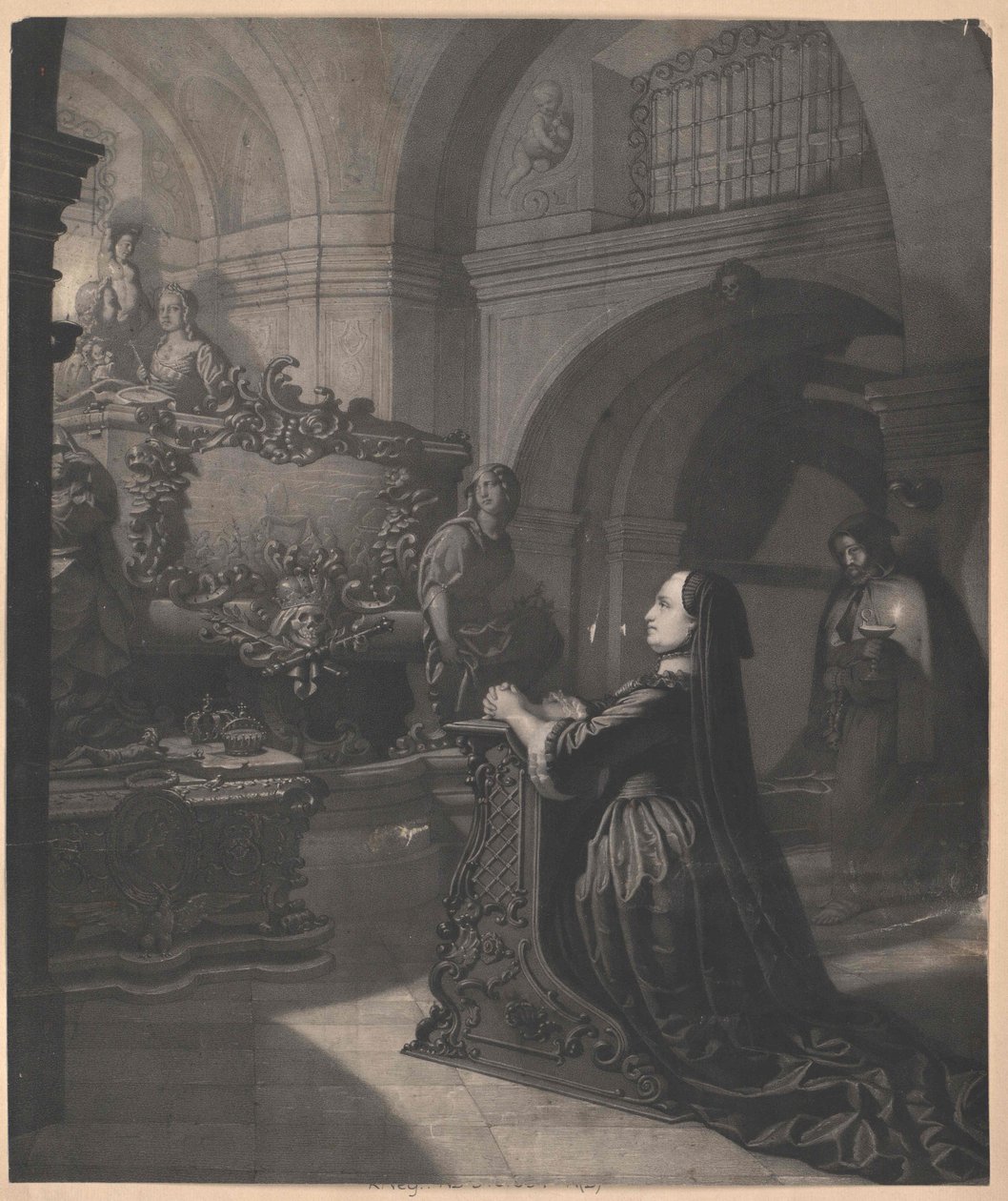 Heliga romerska kejsarinnan Maria Theresia av Artist Unknown