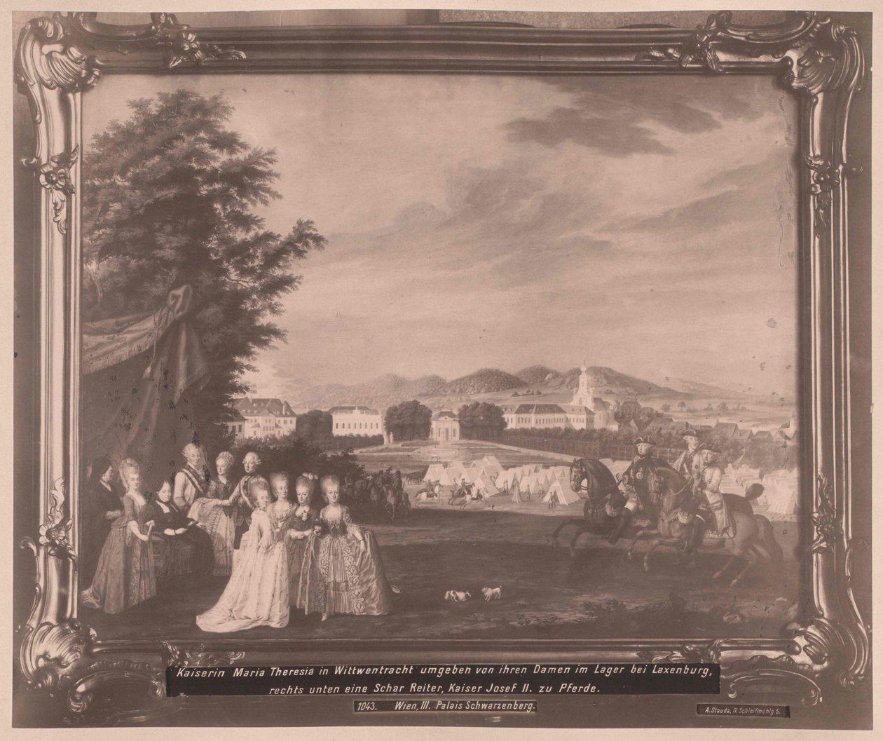 Heliga romerska kejsarinnan Maria Theresia av Artist Unknown
