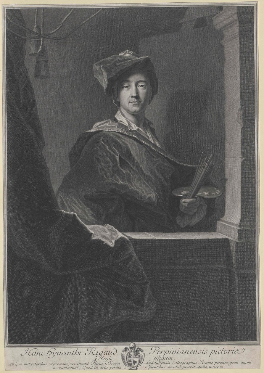 Hyacinthe Rigaud av Artist Unknown
