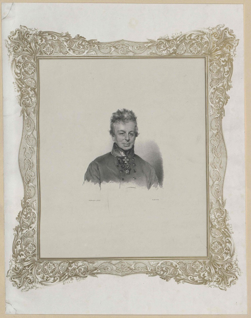 Ignaz greve Hardegg-Glatz av Artist Unknown