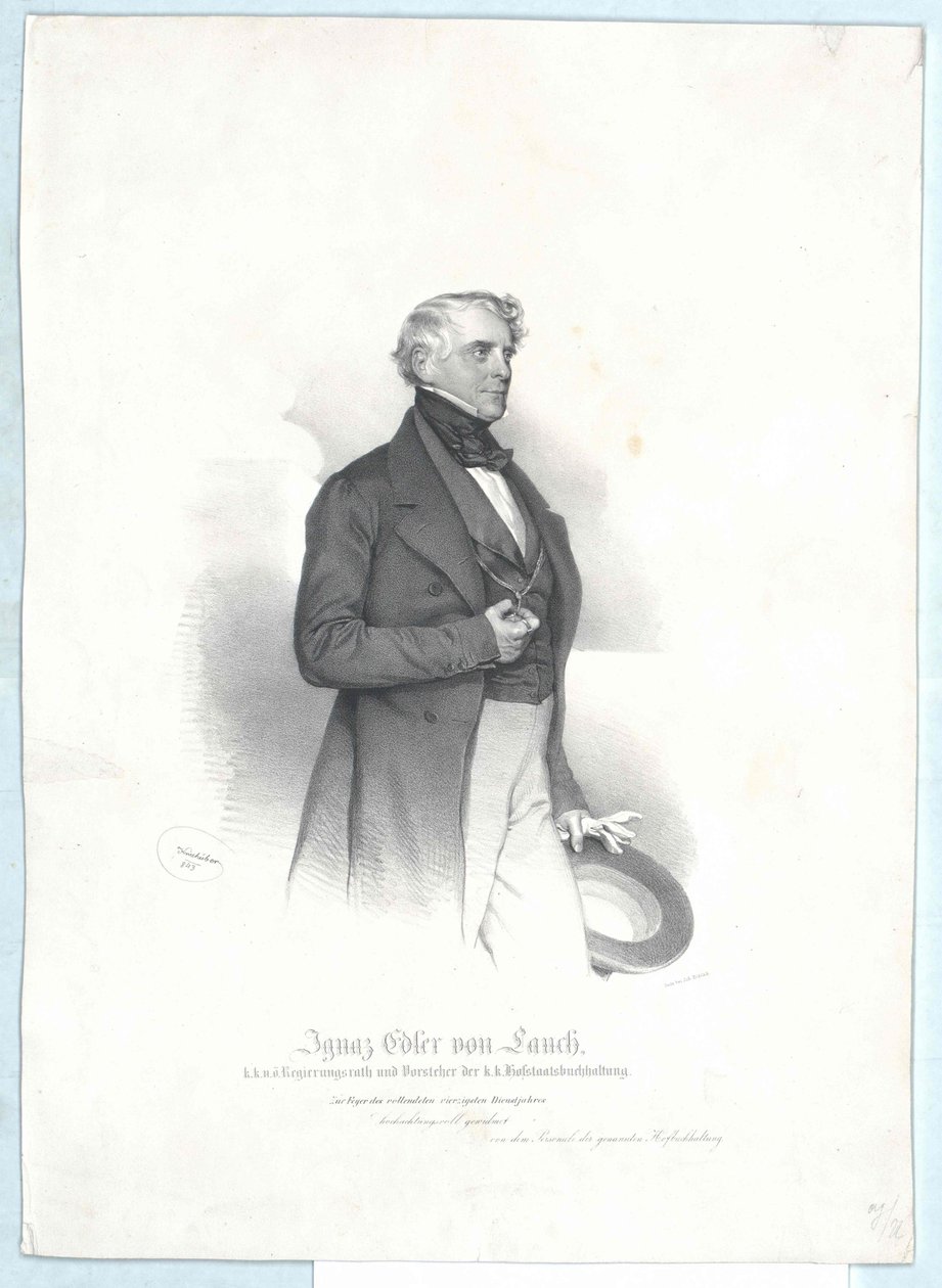 Ignaz von Lauch av Artist Unknown