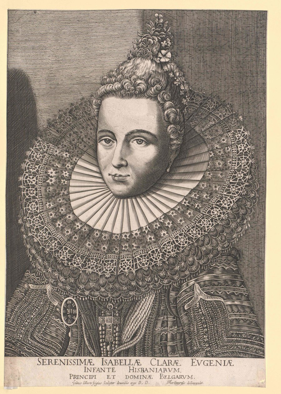Infanta av Spanien Isabella Clara Eugenia av Artist Unknown
