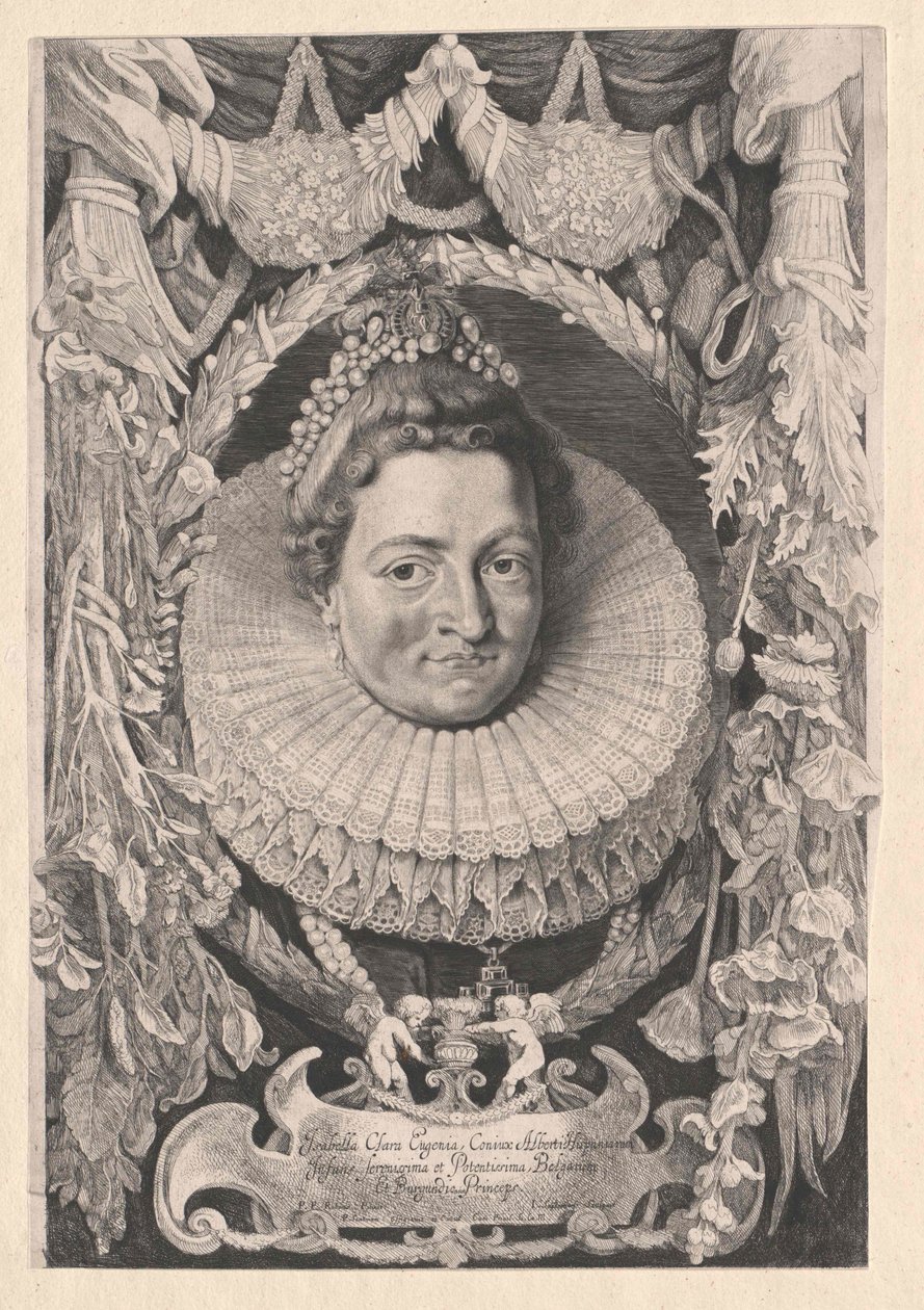 Infanta av Spanien Isabella Clara Eugenia av Artist Unknown