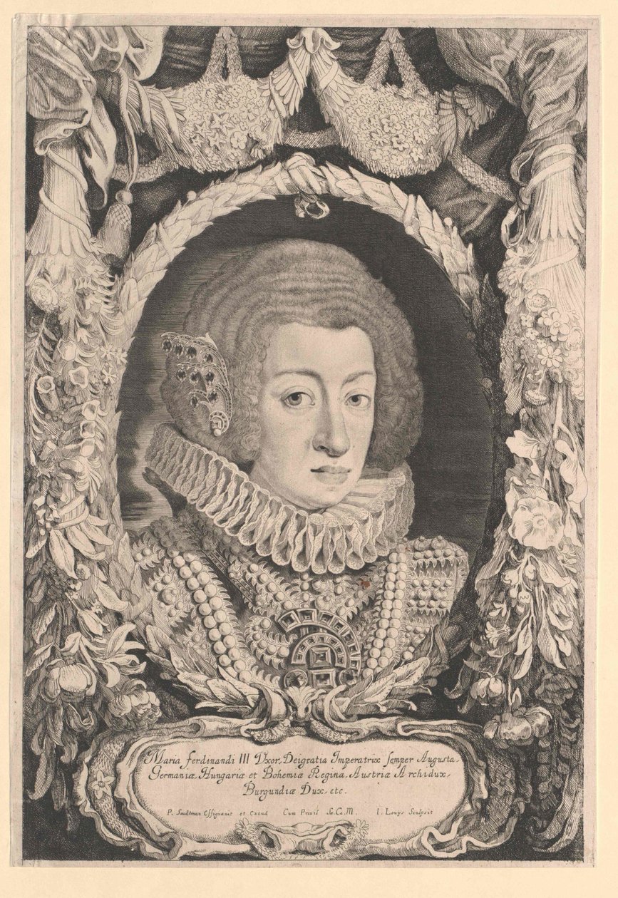 Infanta av Spanien Maria Anna av Artist Unknown