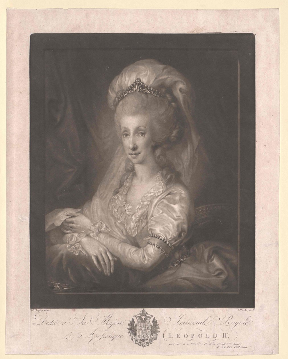 Infanta av Spanien Maria Luisa av Artist Unknown