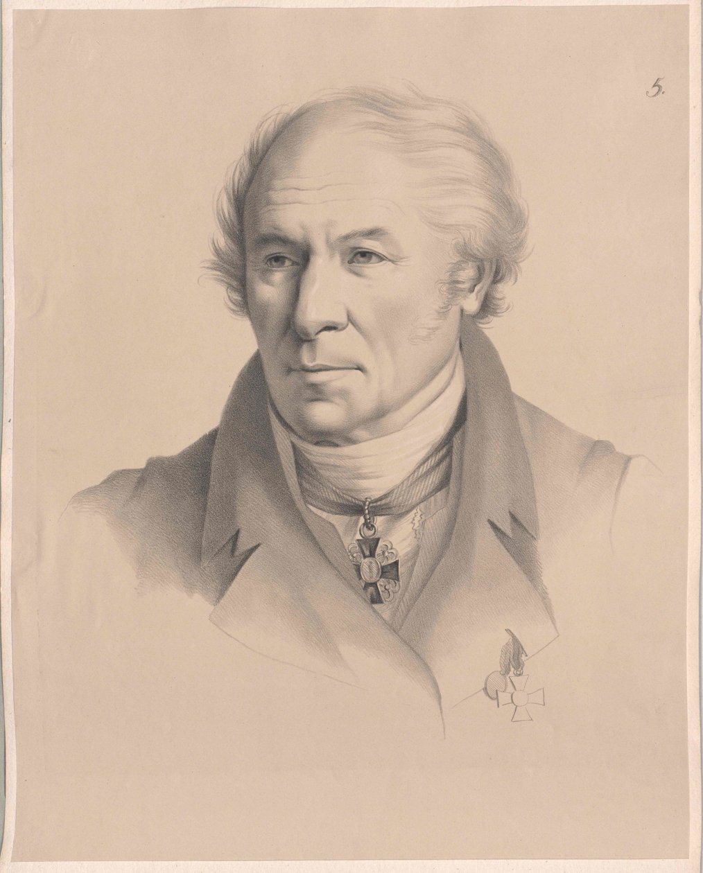 Ivan Petrowitsch Martoss av Artist Unknown