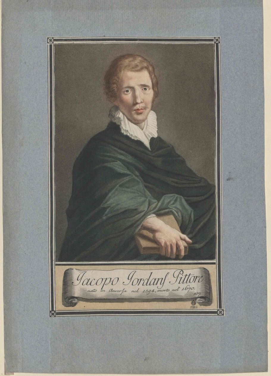 Jakob Jordaens av Artist Unknown
