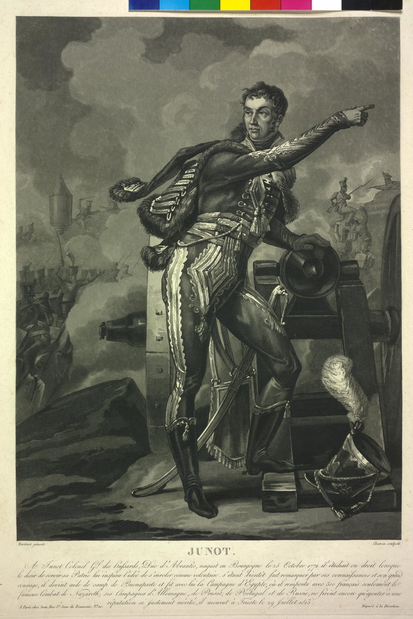 Jean Andoche Junot (gravyr) av Artist Unknown