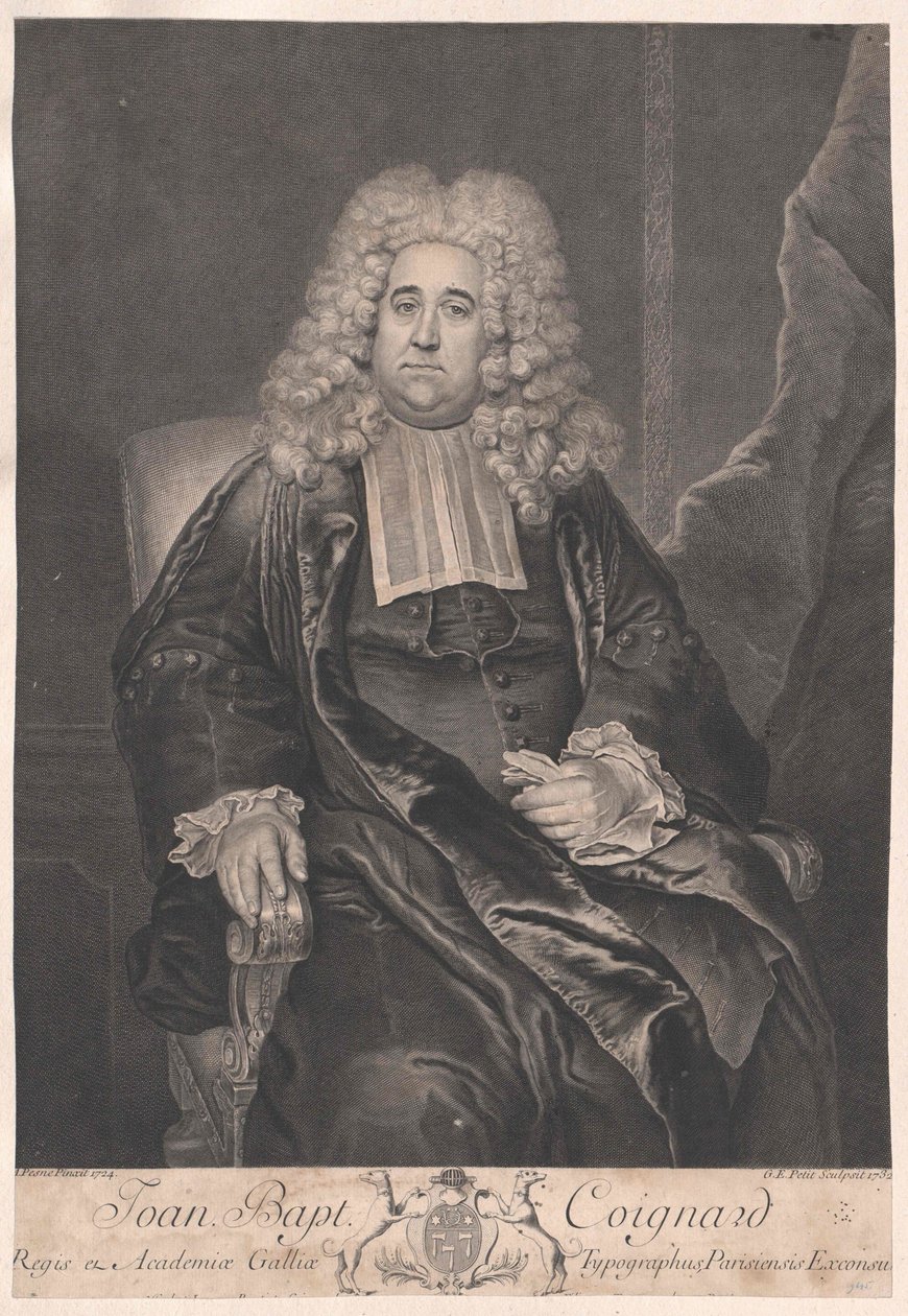 Jean Baptiste Coignard av Artist Unknown