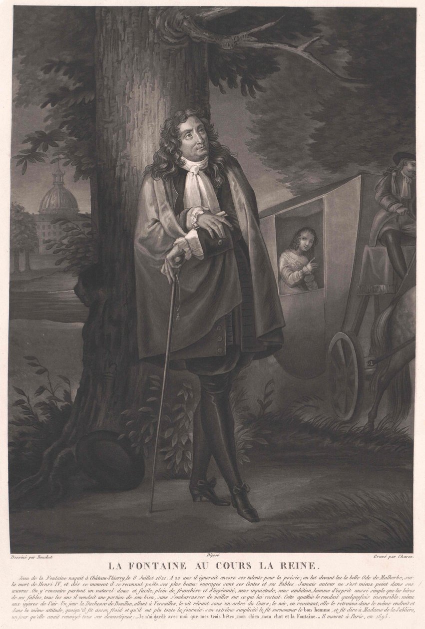 Jean de La Fontaine av Artist Unknown