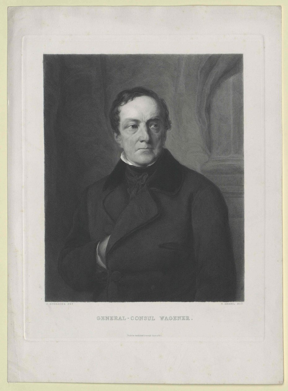 Joachim Henry Wilhelm Wagener av Artist Unknown
