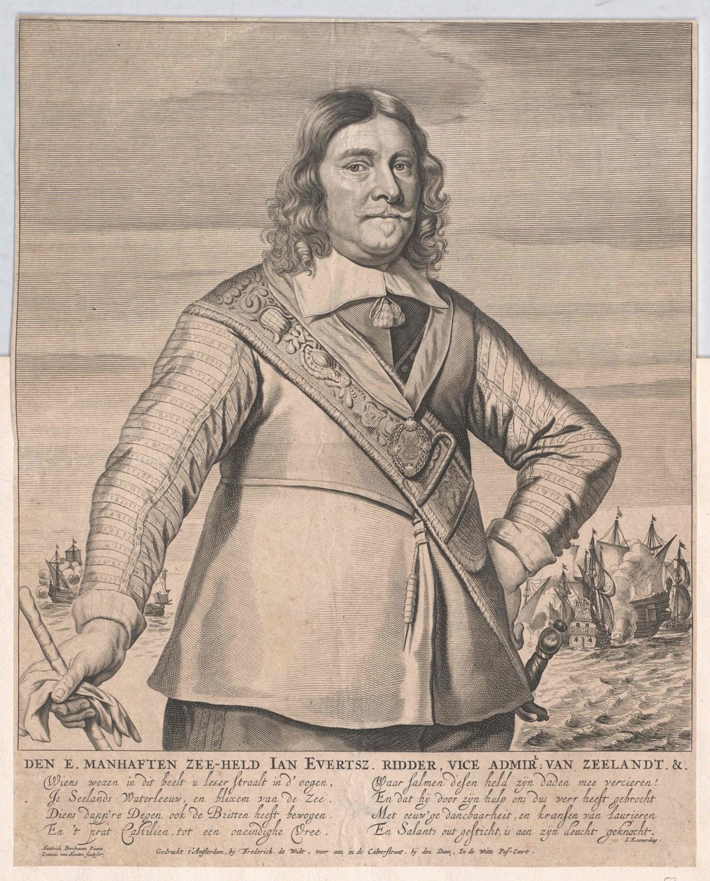 Johan Evertsen av Artist Unknown