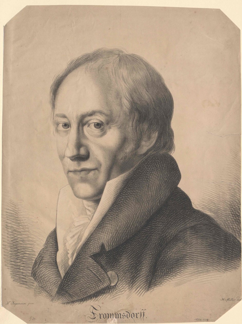 Johann Bartholomew Trommsdorff av Artist Unknown