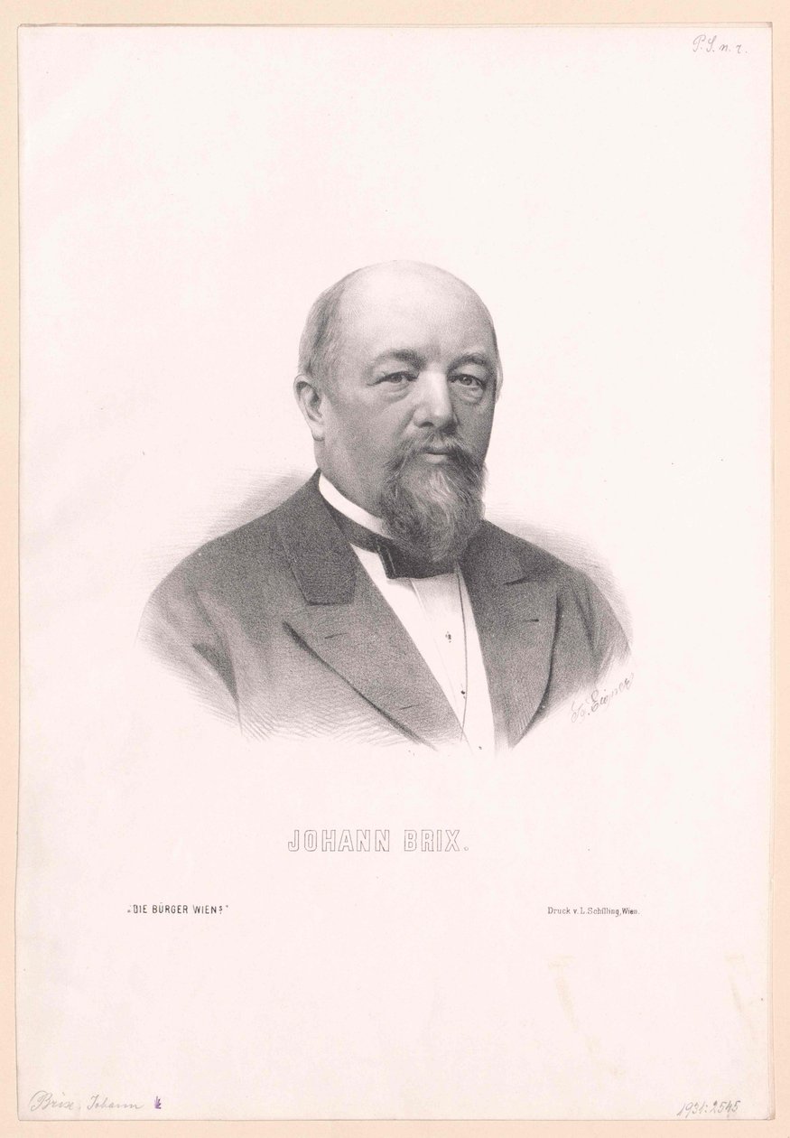 Johann Brix av Artist Unknown