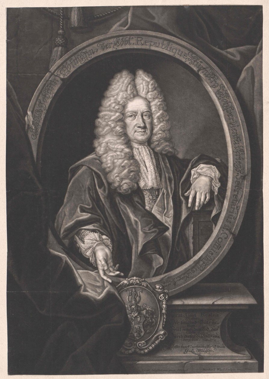 Johann Hofmann av Artist Unknown