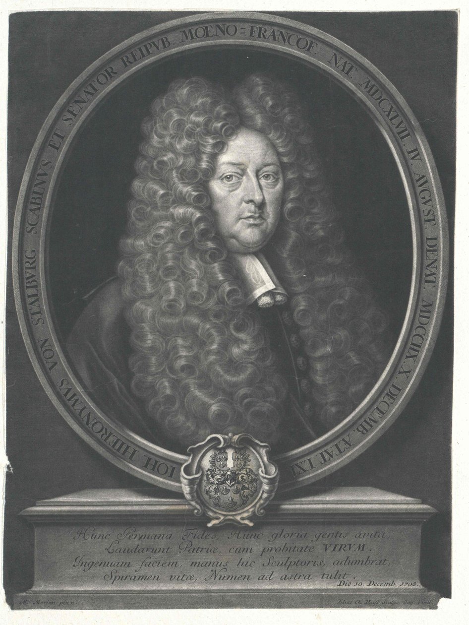 Johann Jerome von Stalburg av Artist Unknown