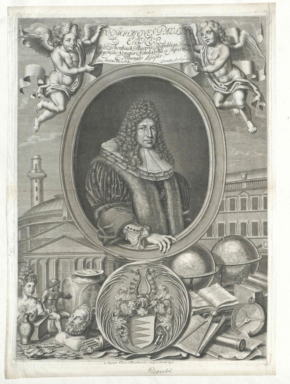 Johann Paul Ebner von Eschenbach av Artist Unknown