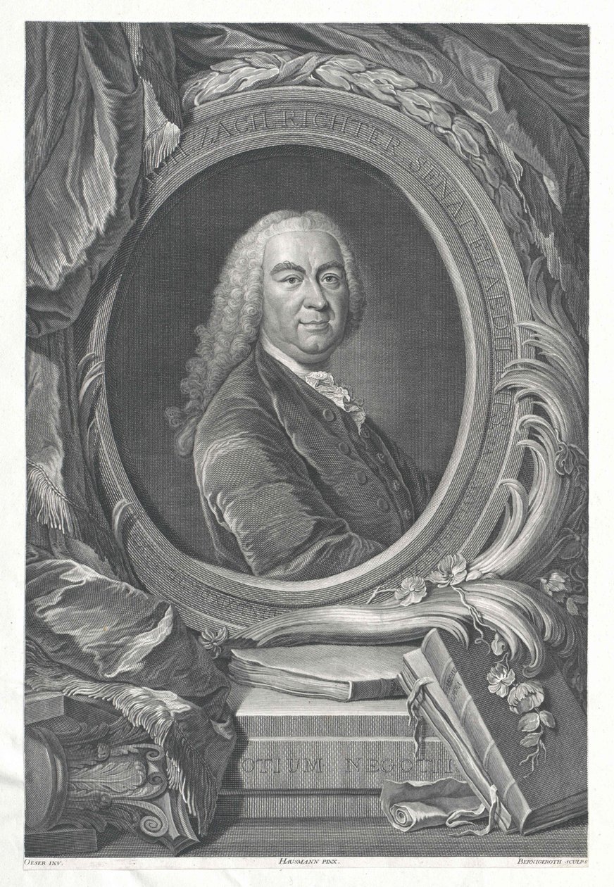 Johann Zachary Richter av Artist Unknown