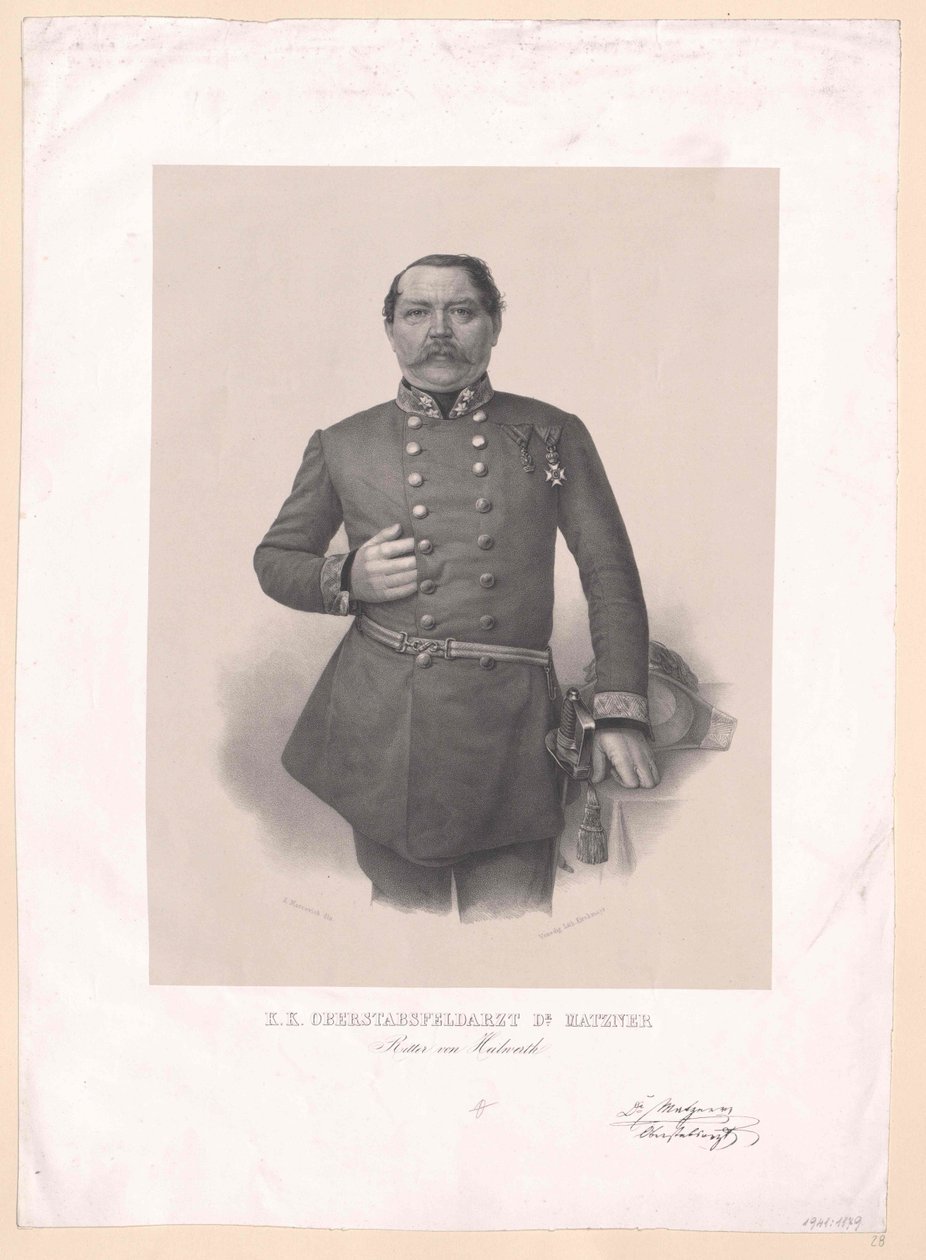 Johann riddare Matzner från Heilwerth av Artist Unknown