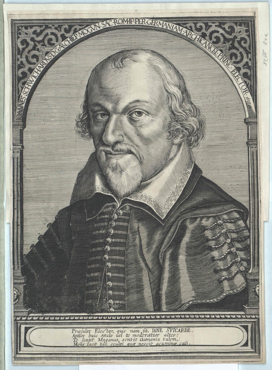 Johannes Schweikard von Kronenberg av Artist Unknown