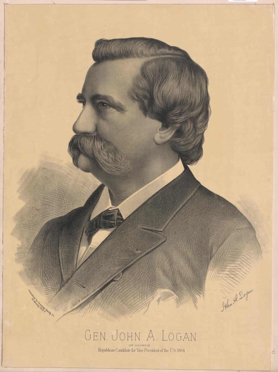 John Alexander Logan av Artist Unknown