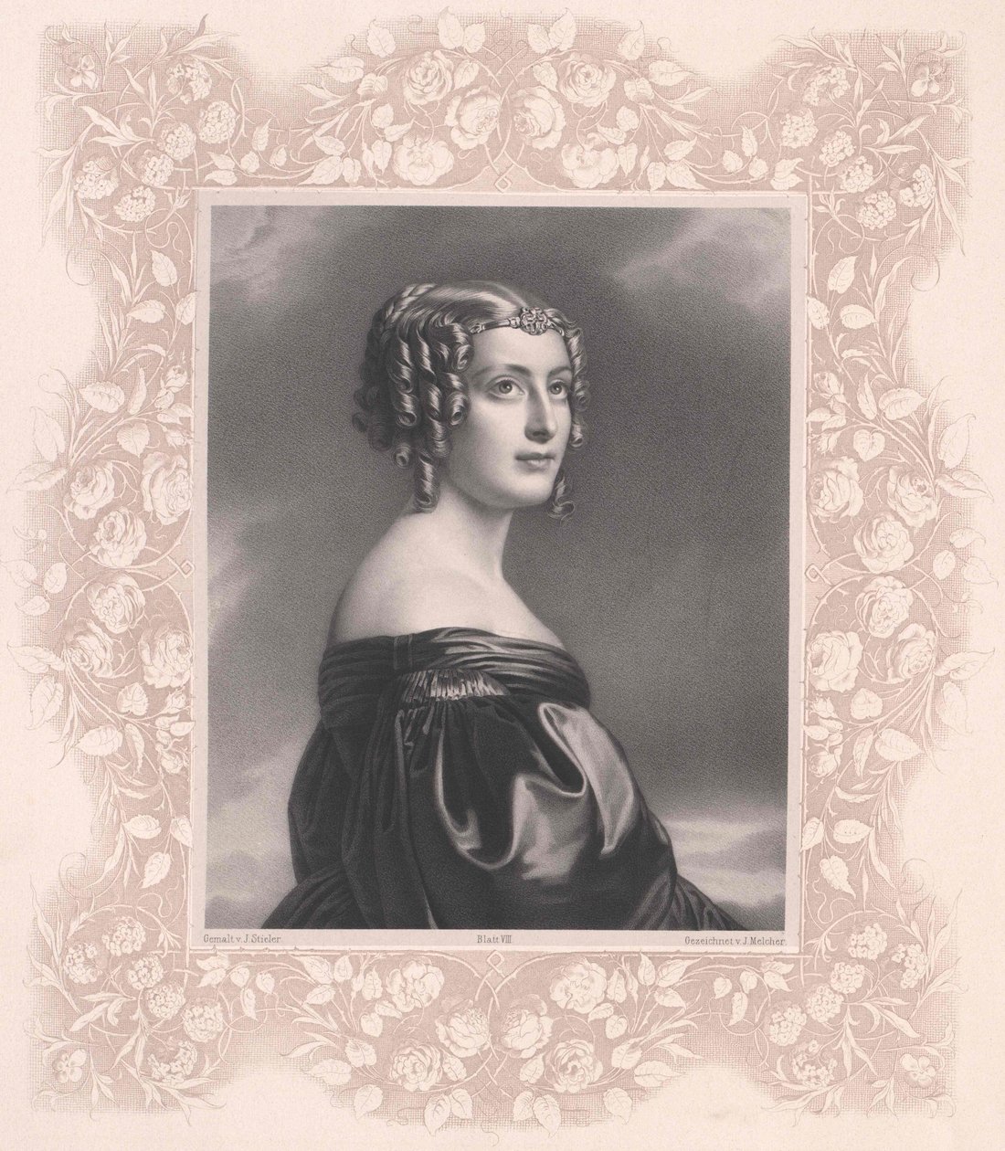 John Elizabeth Digby (tryck) av Artist Unknown