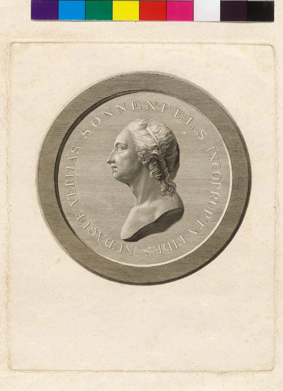 Joseph Baron av (1733-1817) Sonnenfels av Artist Unknown