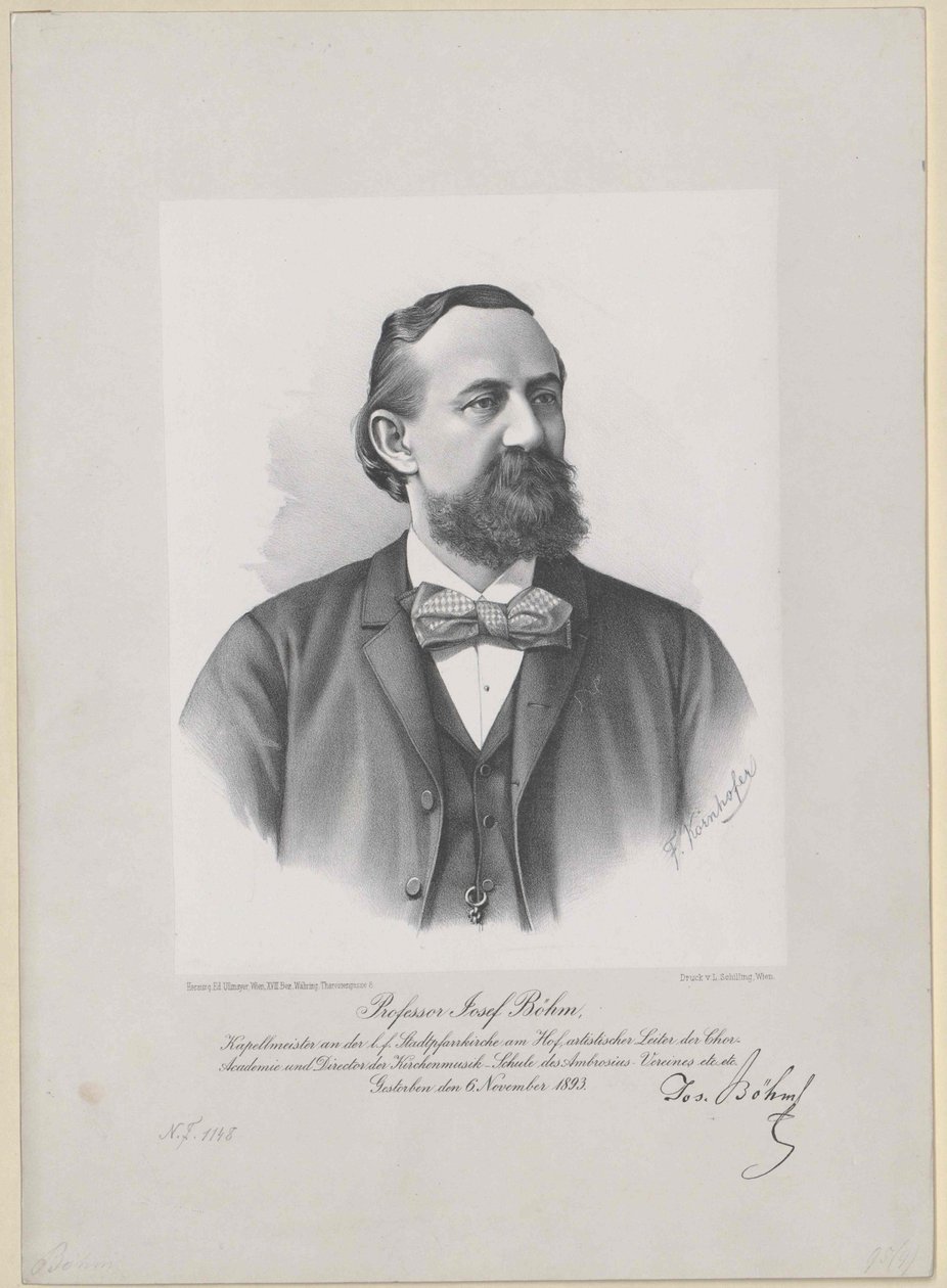 Joseph Boehm (tryck) av Artist Unknown