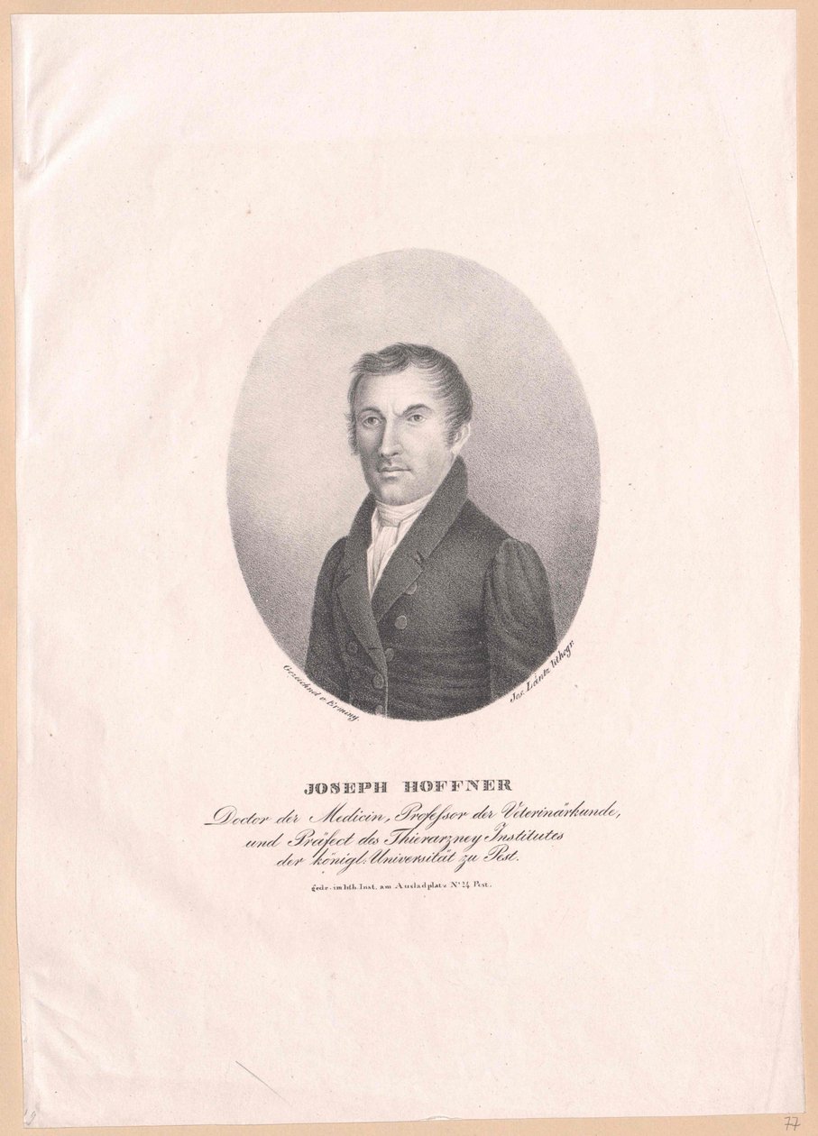 Joseph Hoffner av Artist Unknown