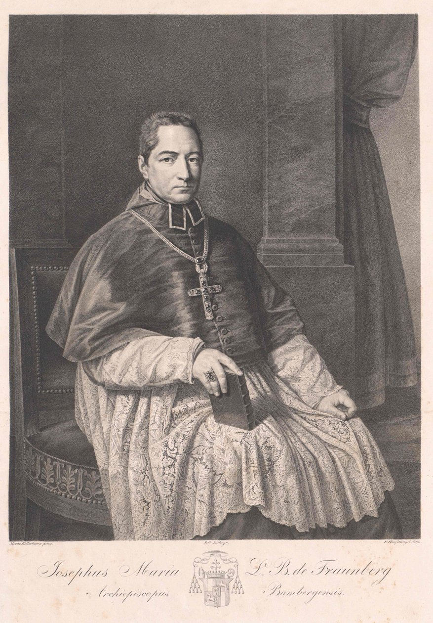 Joseph Maria baron Fraunberg av Artist Unknown
