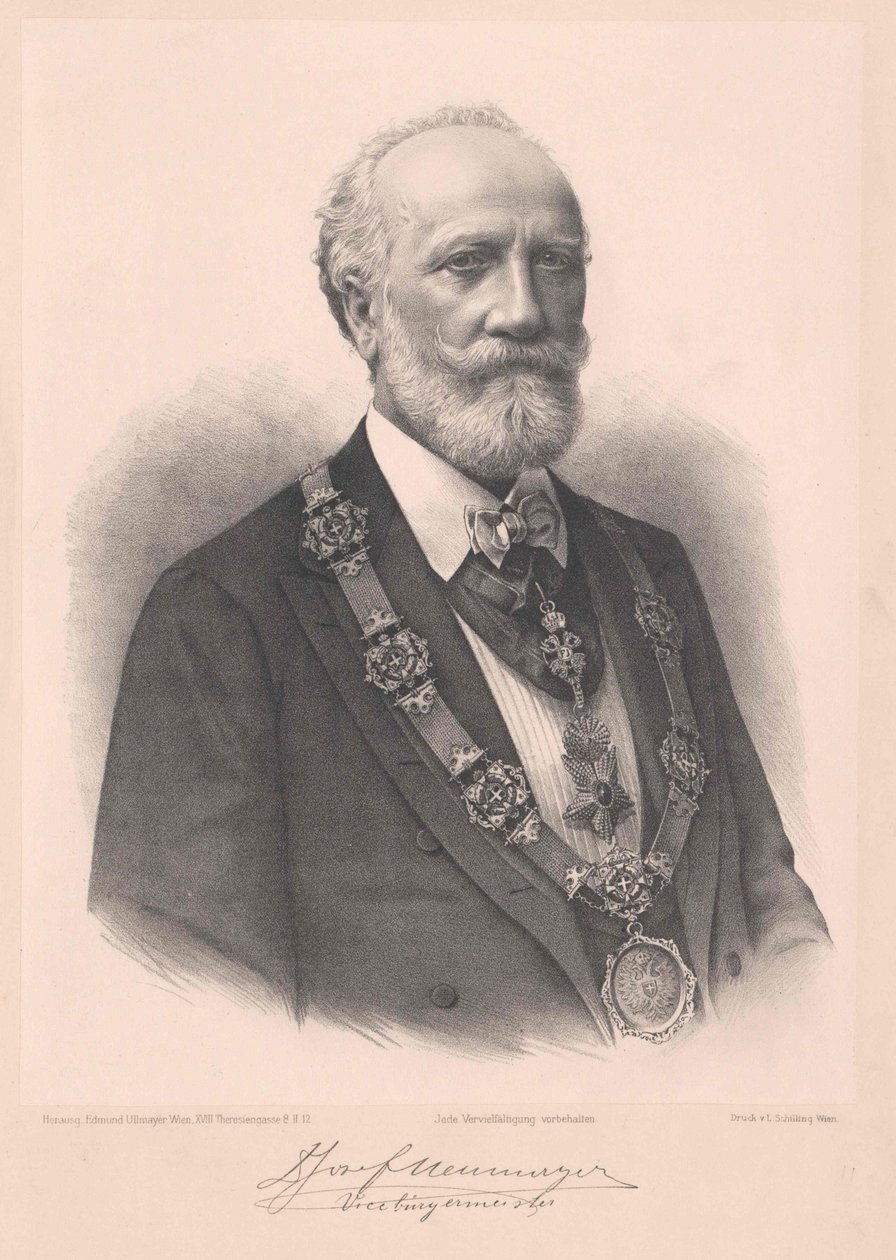 Joseph Neumayer (tryck) av Artist Unknown