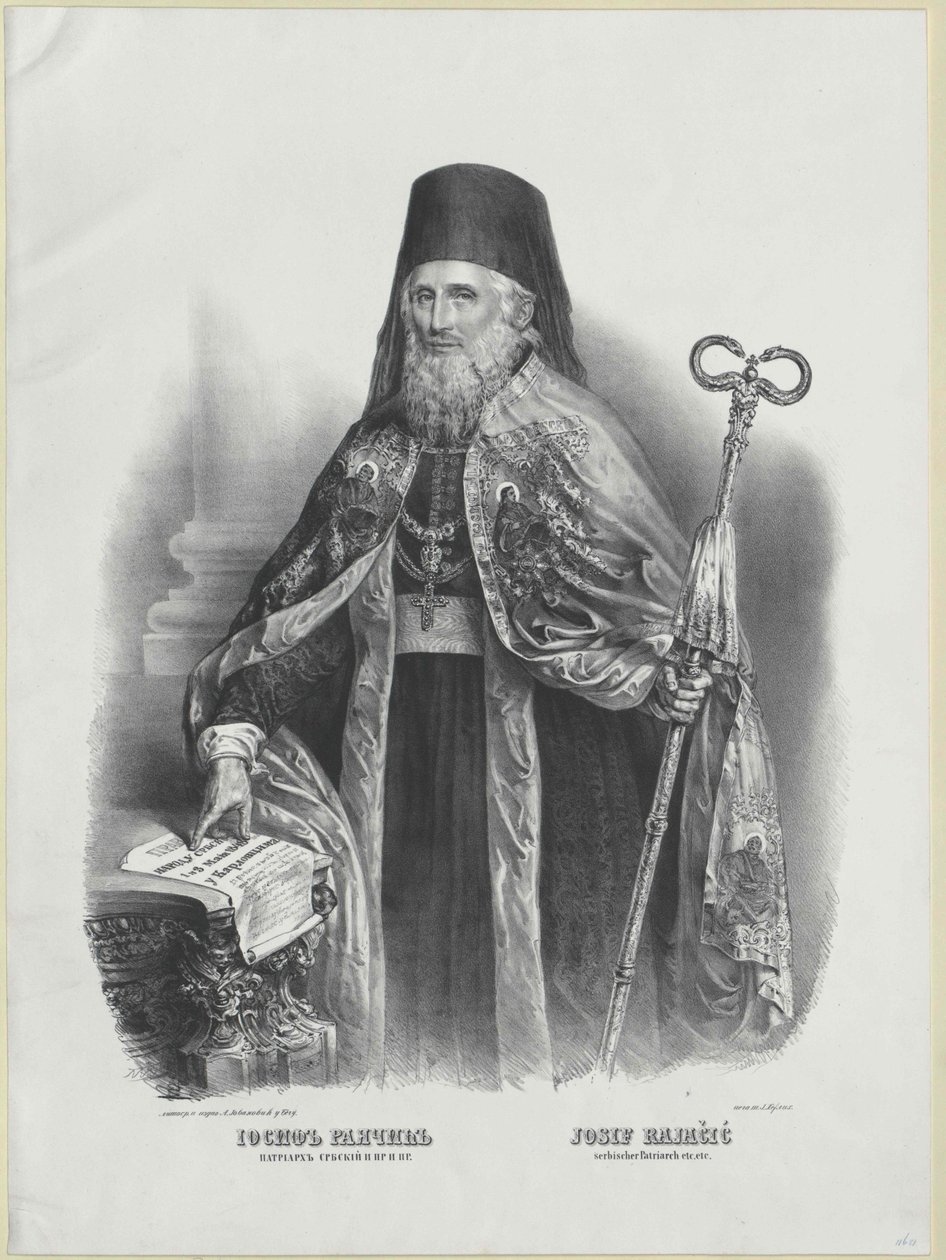 Joseph Baron Rajacic-Brinski av Artist Unknown