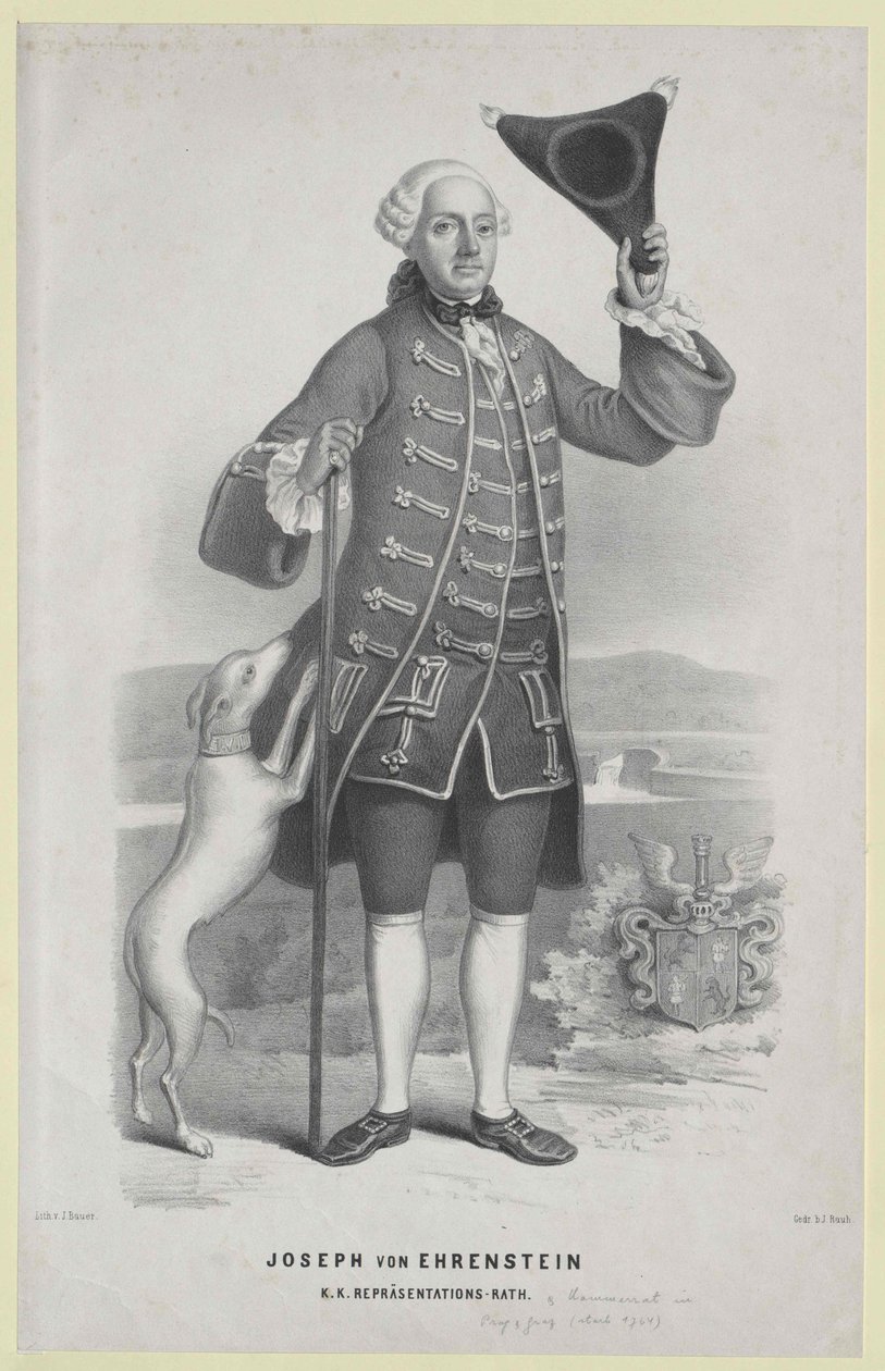 Joseph von Ehrenstein av Artist Unknown