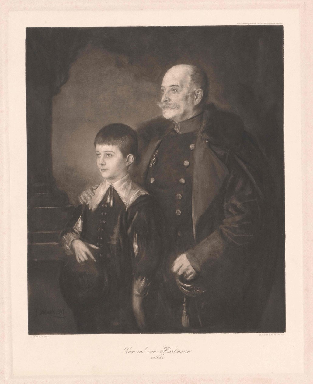 Julius von Hartmann av Artist Unknown
