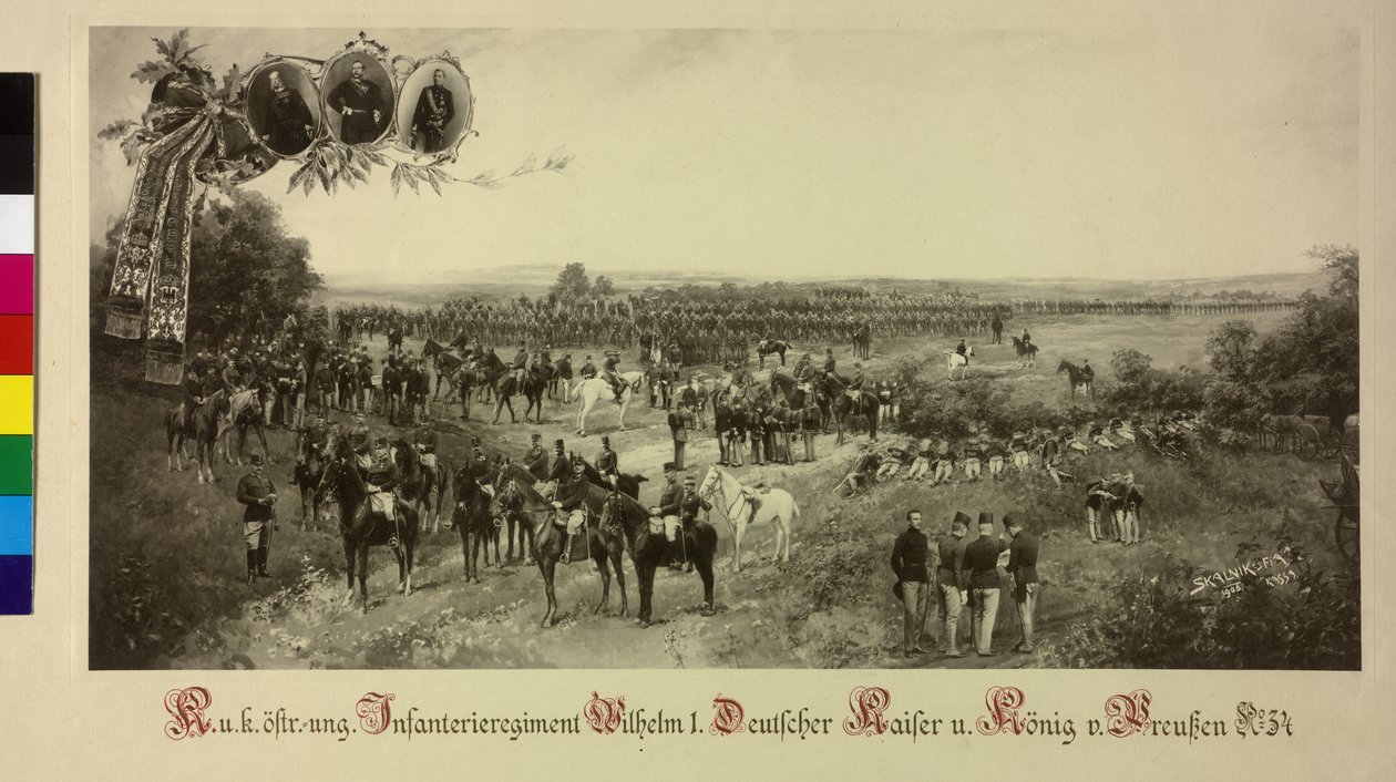 K. och k. österrikisk-ungerska infanteriregementet nummer 34 av Artist Unknown