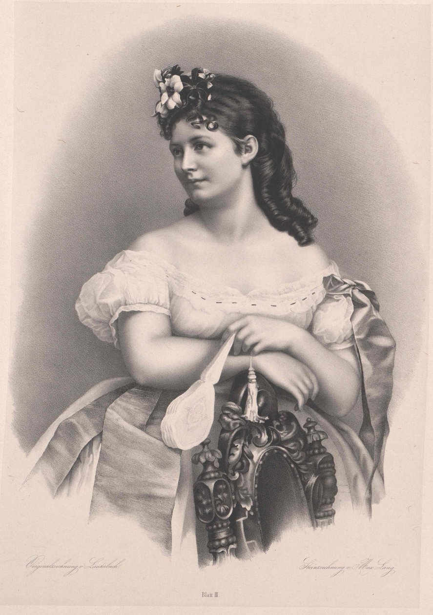 Kamilla Weber von Webersfeld av Artist Unknown