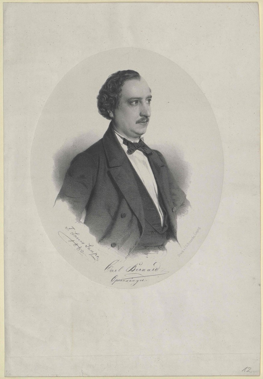 Karl Bernard av Artist Unknown