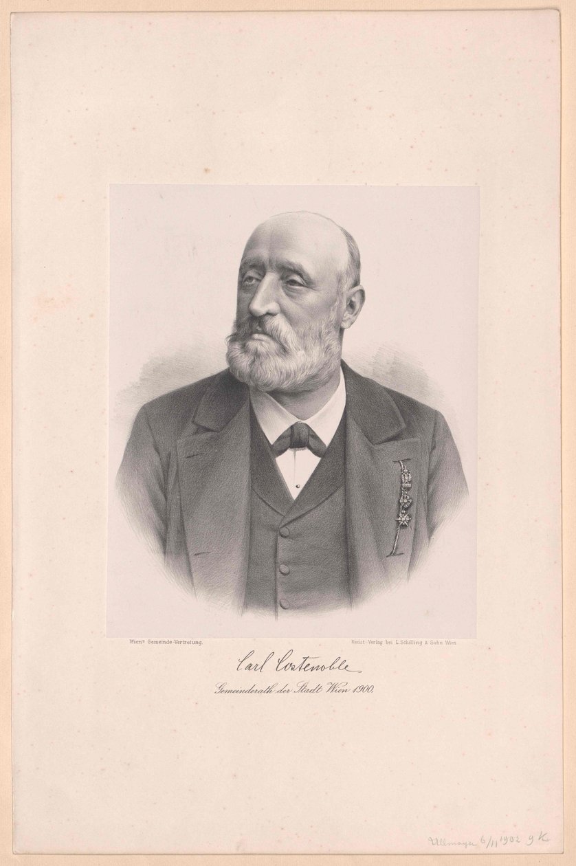 Karl Costenoble av Artist Unknown