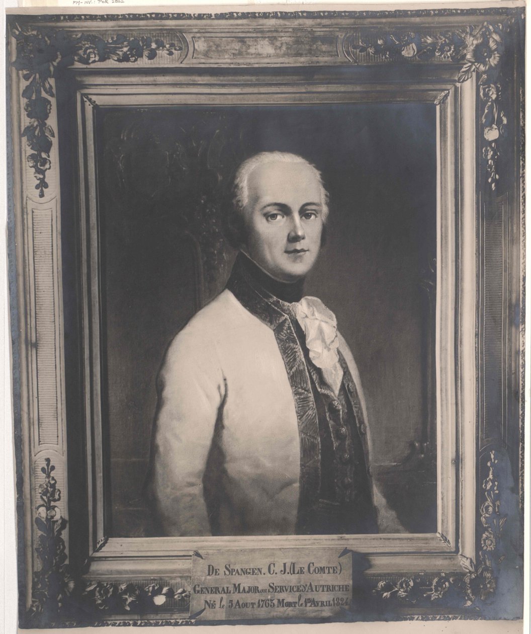 Karl Joseph greve von (1763-1824) Spangen von Uyternesse av Artist Unknown