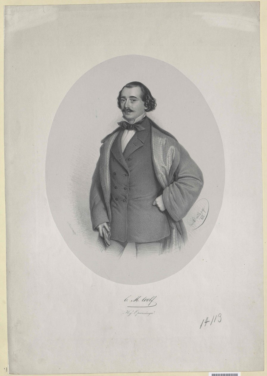 Karl Maria Wolf av Artist Unknown