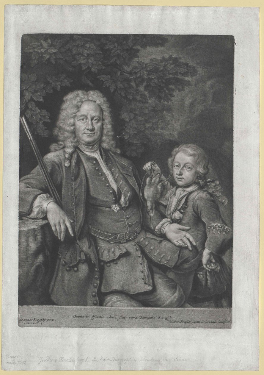 Karl Benedict von Geuder-Heroldsberg av Artist Unknown
